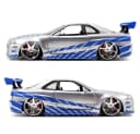 JADA Spielzeug-Rennwagen Nissan Skyline GT-R Fast & Furious Die-Cast 1:24 Bild 4