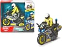 Dickie Toys Polizei-Motorrad mit Licht, Sound und abnehmbarer Figur Bild 2