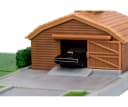 JADA Toretto House Diorama Dodge Charger Black Toyota Supra Orange Bild 5