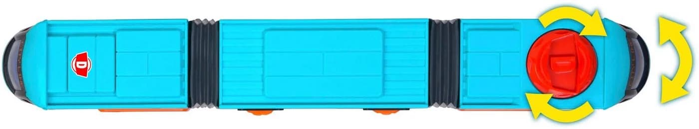 Dickie Toys Siemens City Tram Spielzeug-Straßenbahn Türkis - Bild 5
