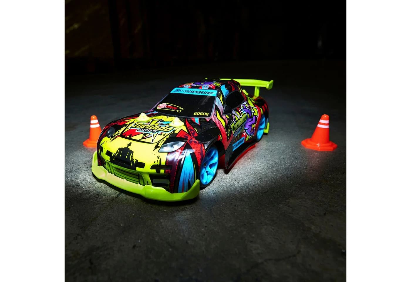 Dickie Toys RC-Auto Tornado Drift 2,4 GHz mit Beleuchtung und Allradantrieb - Bild 5