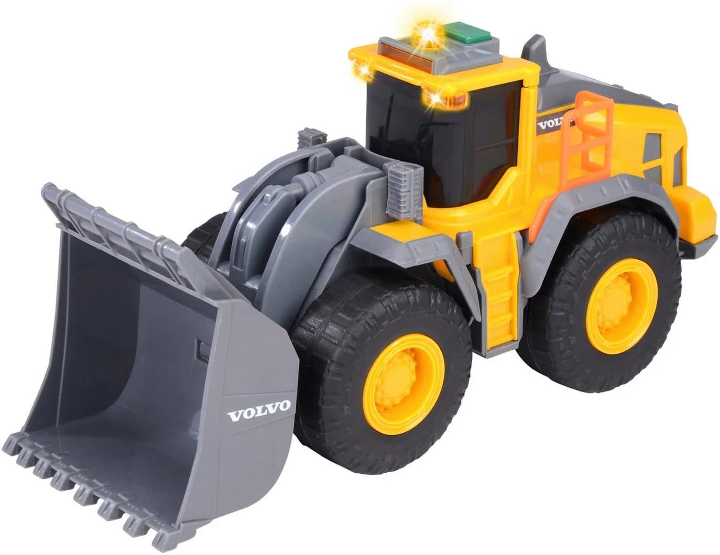 Dickie Toys Volvo Wheel Loader Spielzeug mit Licht und Sound