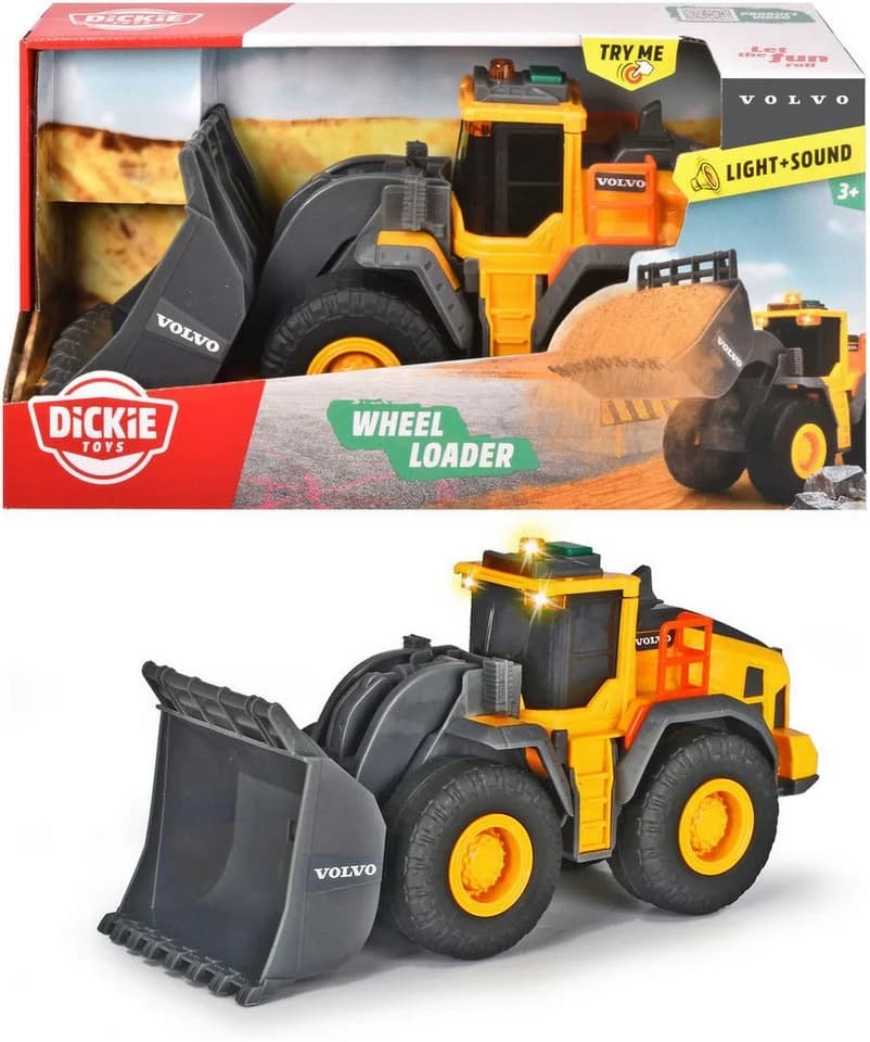 Dickie Toys Volvo Wheel Loader Spielzeug mit Licht und Sound - Bild 2