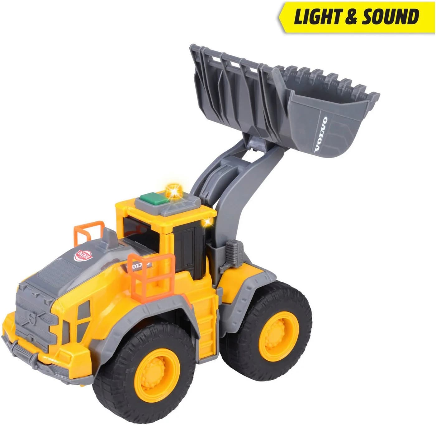 Dickie Toys Volvo Wheel Loader Spielzeug mit Licht und Sound - Bild 3