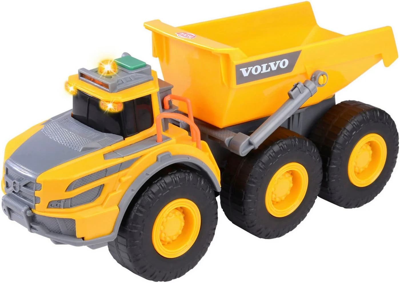 DICKIE TOYS Volvo Articulated Hauler Spielzeug-Kipper Gelb