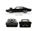 JADA Modellauto Fast & Furious 1970 Dodge Charger Schwarz 1:24 Bild 3
