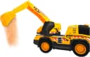 Dickie Toys Spielzeug-Baumaschine Excavator Truck Gelb mit Licht und Sound Bild 4