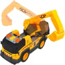Dickie Toys Spielzeug-Baumaschine Excavator Truck Gelb mit Licht und Sound Bild 5