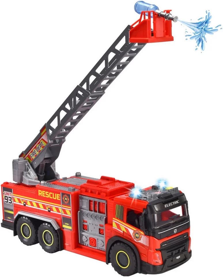 Dickie Toys Giant Fire Truck Rot mit Licht, Sound und Spritzfunktion - Bild 4