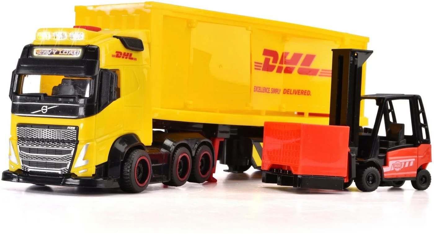 Dickie Toys Spielzeug-LKW DHL Truck Gelb mit Licht und Sound - Bild 5