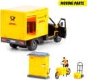 DICKIE TOYS DHL Delivery Set Spielzeugauto Gelb mit Licht & Sound Bild 5