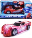 DICKIE TOYS Marvel Light Hero Spider-Man Spielzeug-Auto mit Licht und Sound Bild 2