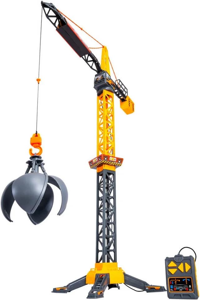 Dickie Toys RC-Kran Mighty Crane Gelb/Schwarz Ferngesteuert - Bild 4
