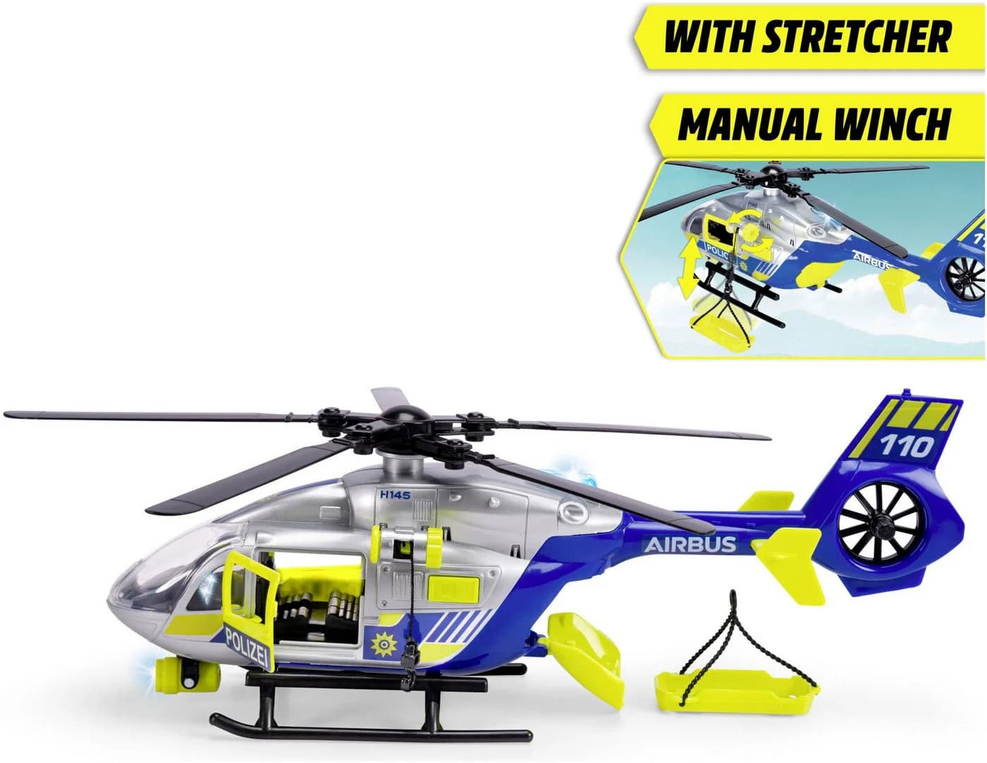 DICKIE TOYS Police Helicopter Spielzeug mit Licht und Sound - Bild 4