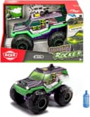 Dickie Toys Rowdy Rocker Monstertruck Grün/Schwarz mit Licht-, Sound- und Dampf-Effekten Bild 2