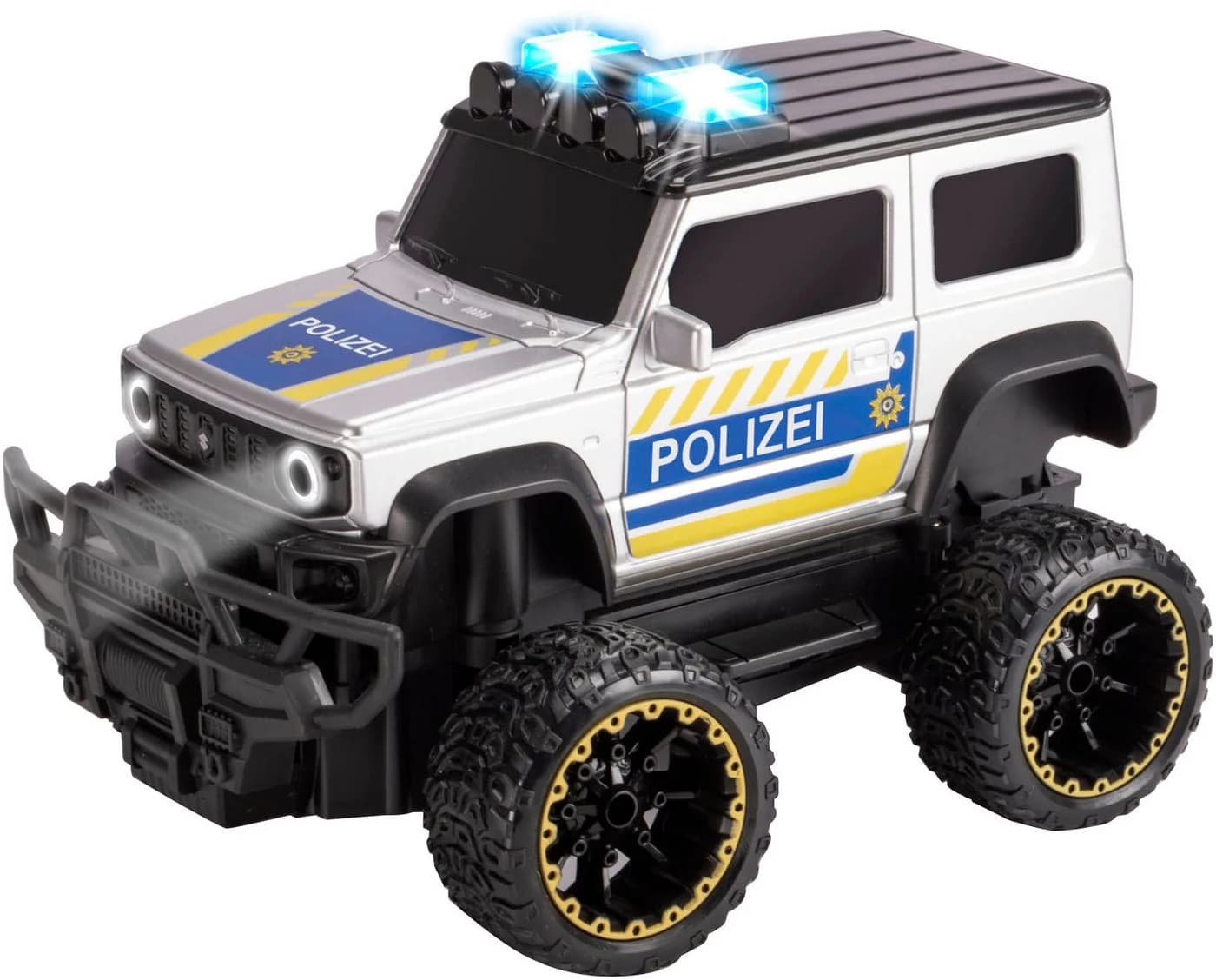 Dickie Toys RC Suzuki Jimny Police RC-Auto Blau/Silber mit Licht und Sound - Bild 3