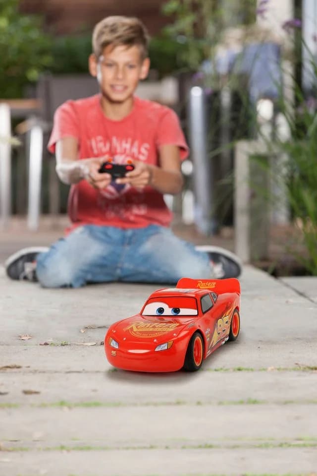 Dickie Toys RC-Auto RC Cars 3 Lightning McQueen Turbo Racer Rot - Bild 4
