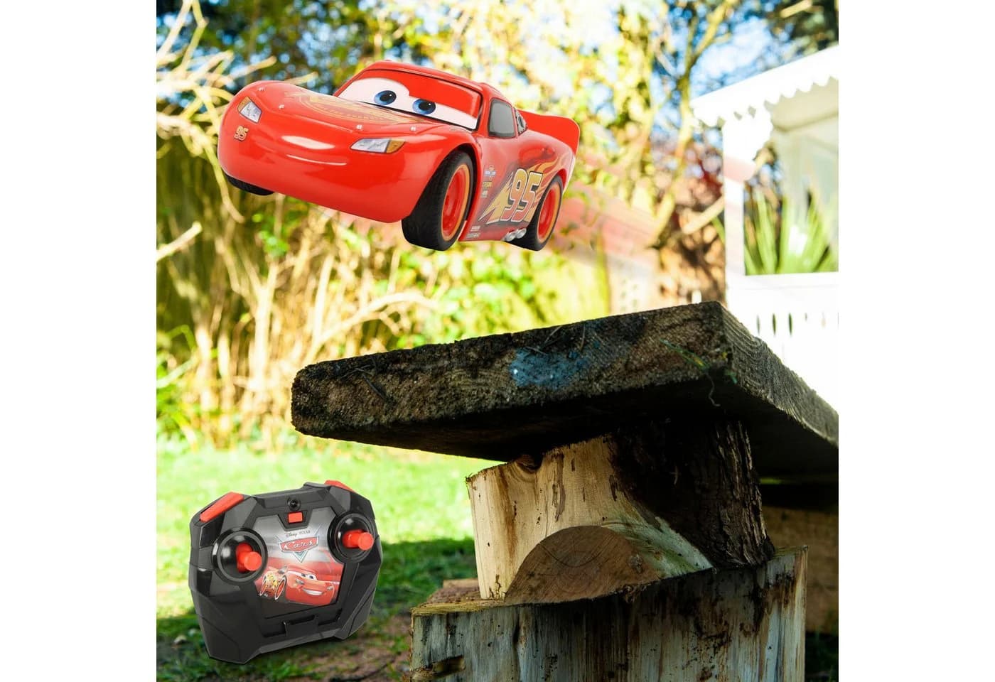 Dickie Toys RC-Auto RC Cars 3 Lightning McQueen Turbo Racer Rot - Bild 5