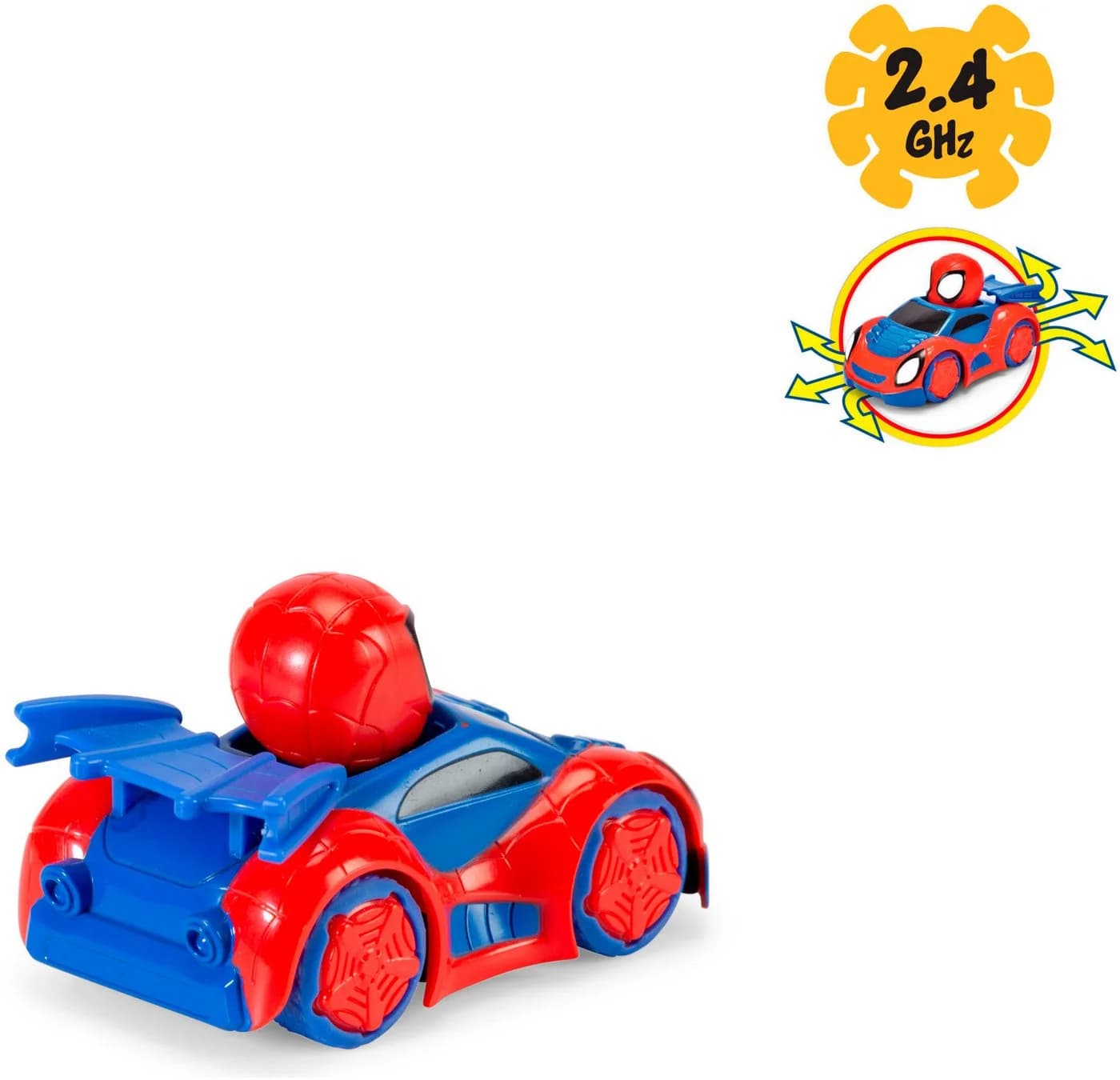 Dickie Toys RC-Auto RC Spidey Web-Crawler 1:50 Blau/Rot - Bild 3