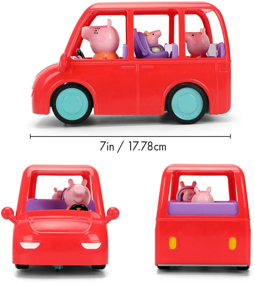 JADA RC-Auto Peppa Pig RC Family Car Rot - Bild 3