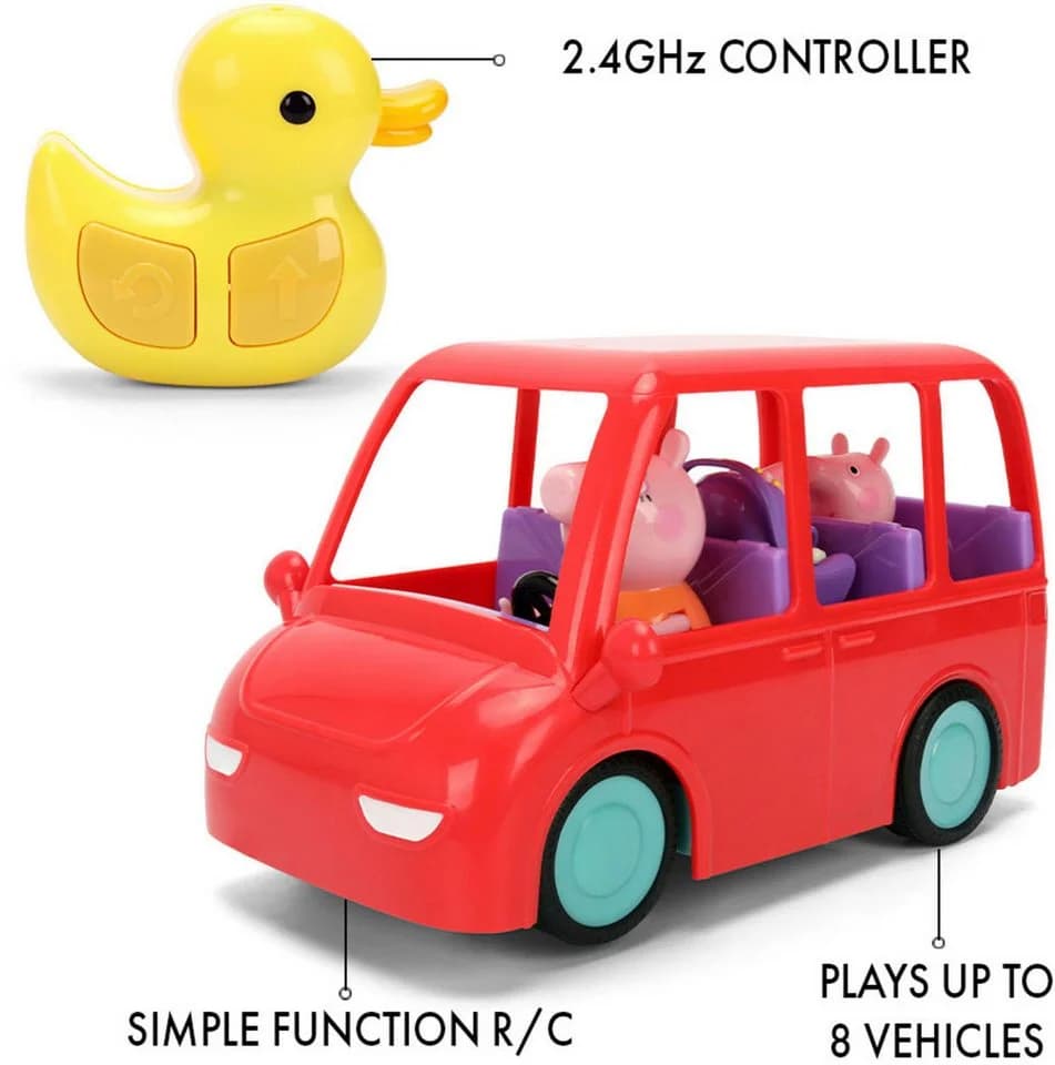 JADA RC-Auto Peppa Pig RC Family Car Rot - Bild 4