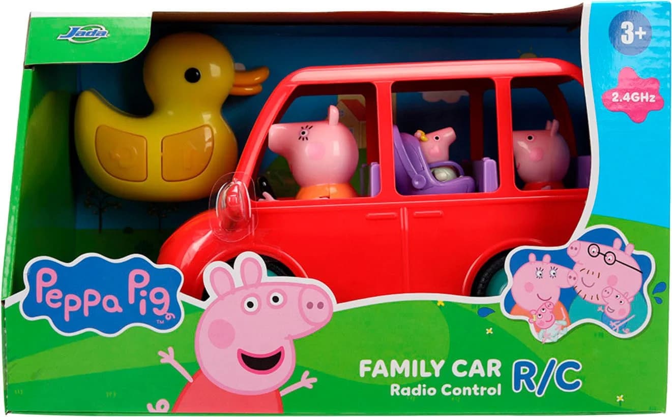 JADA RC-Auto Peppa Pig RC Family Car Rot - Bild 5