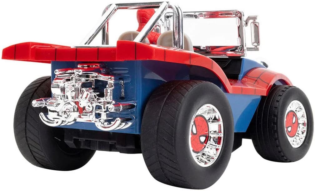 JADA Marvel Spider-Man RC Buggy 1:24 Rot/Blau Ferngesteuert - Bild 3