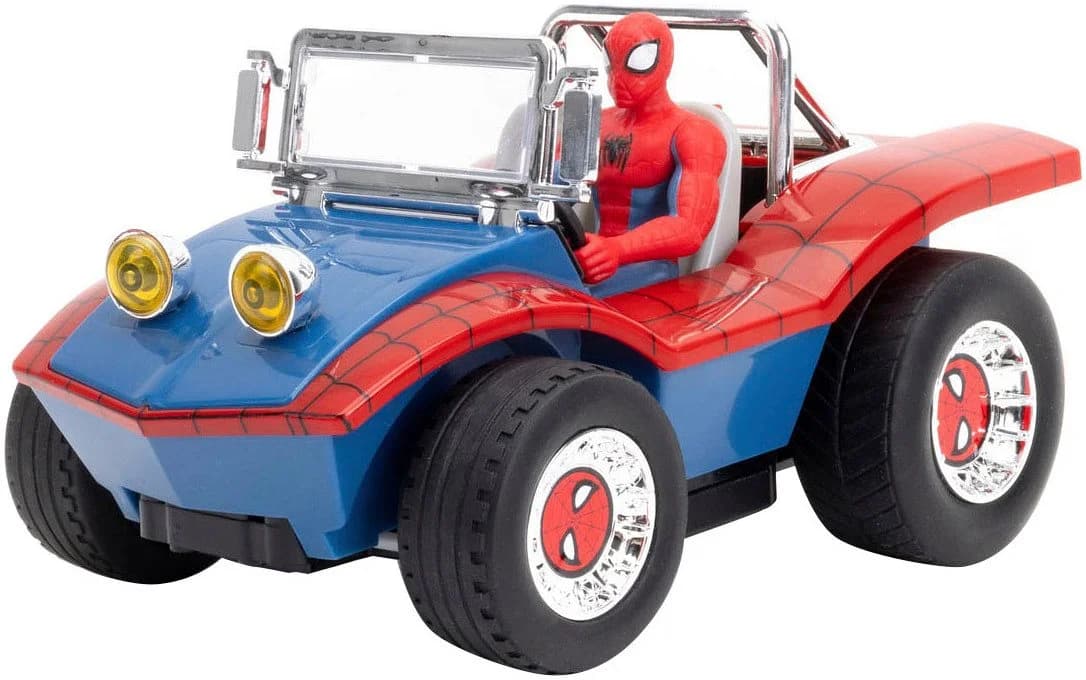 JADA Marvel Spider-Man RC Buggy 1:24 Rot/Blau Ferngesteuert - Bild 5