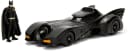 JADA Spielzeug-Auto Batman 1989 Batmobil Schwarz mit Figur Bild 3
