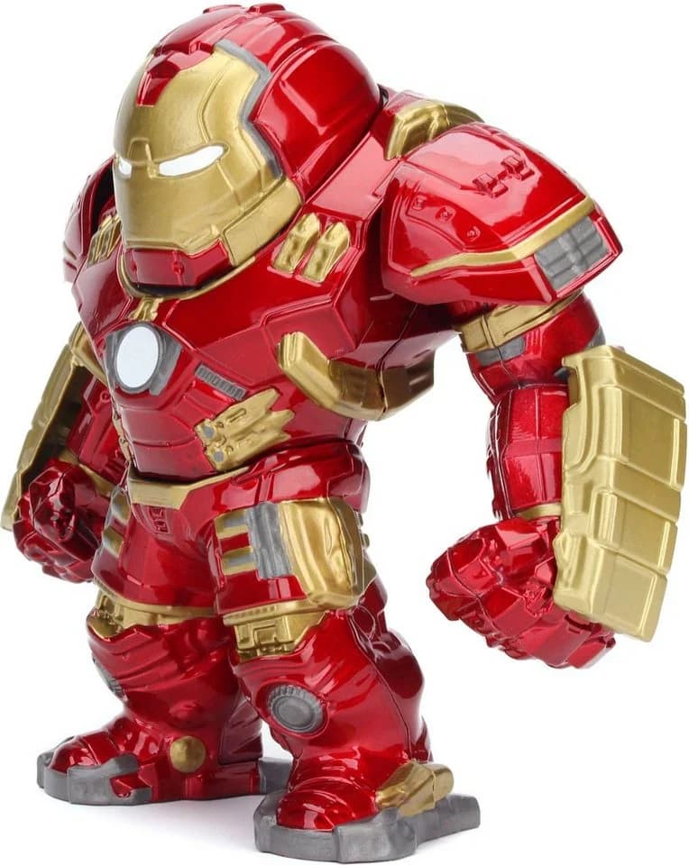 JADA Actionfigur Marvel Hulkbuster + Ironman Figur Rot Metall - Bild 4