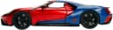 JADA Marvel Spiderman 2017 Ford GT 1:24 Spielzeugauto Rot/Blau Bild 4