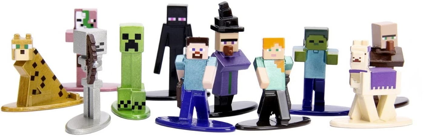 Jada Minecraft Nanofigs Sammelfigur Blind Bag Metall - Bild 2