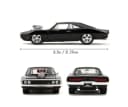 Jada 1970 Dodge Charger Modellauto Schwarz 1:24 Fast & Furious Bild 3