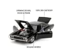 Jada 1970 Dodge Charger Modellauto Schwarz 1:24 Fast & Furious Bild 4