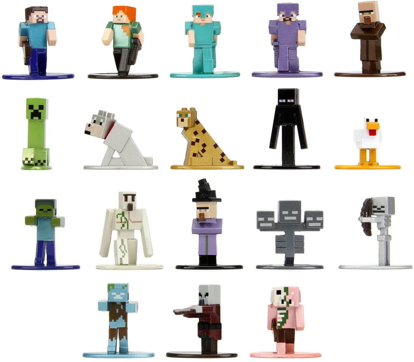 JADA TOYS Minecraft Multi-Pack Nanofigs, Wave 12 Figuren-Set - Bild 2