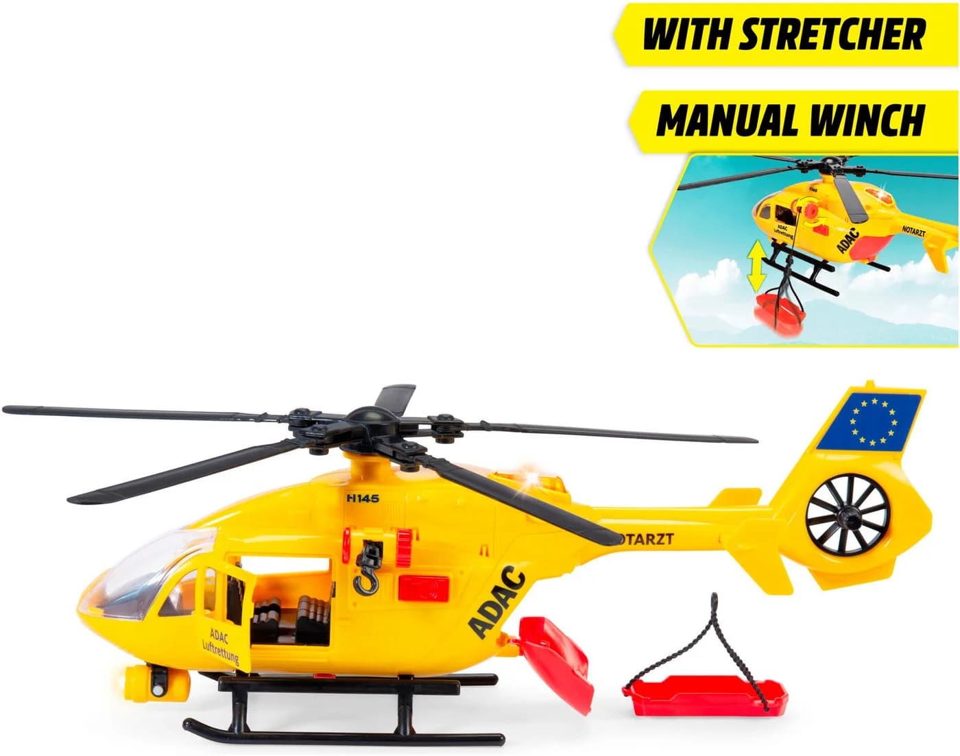 Dickie Toys ADAC Rettungshelikopter mit Licht und Sound - Bild 4