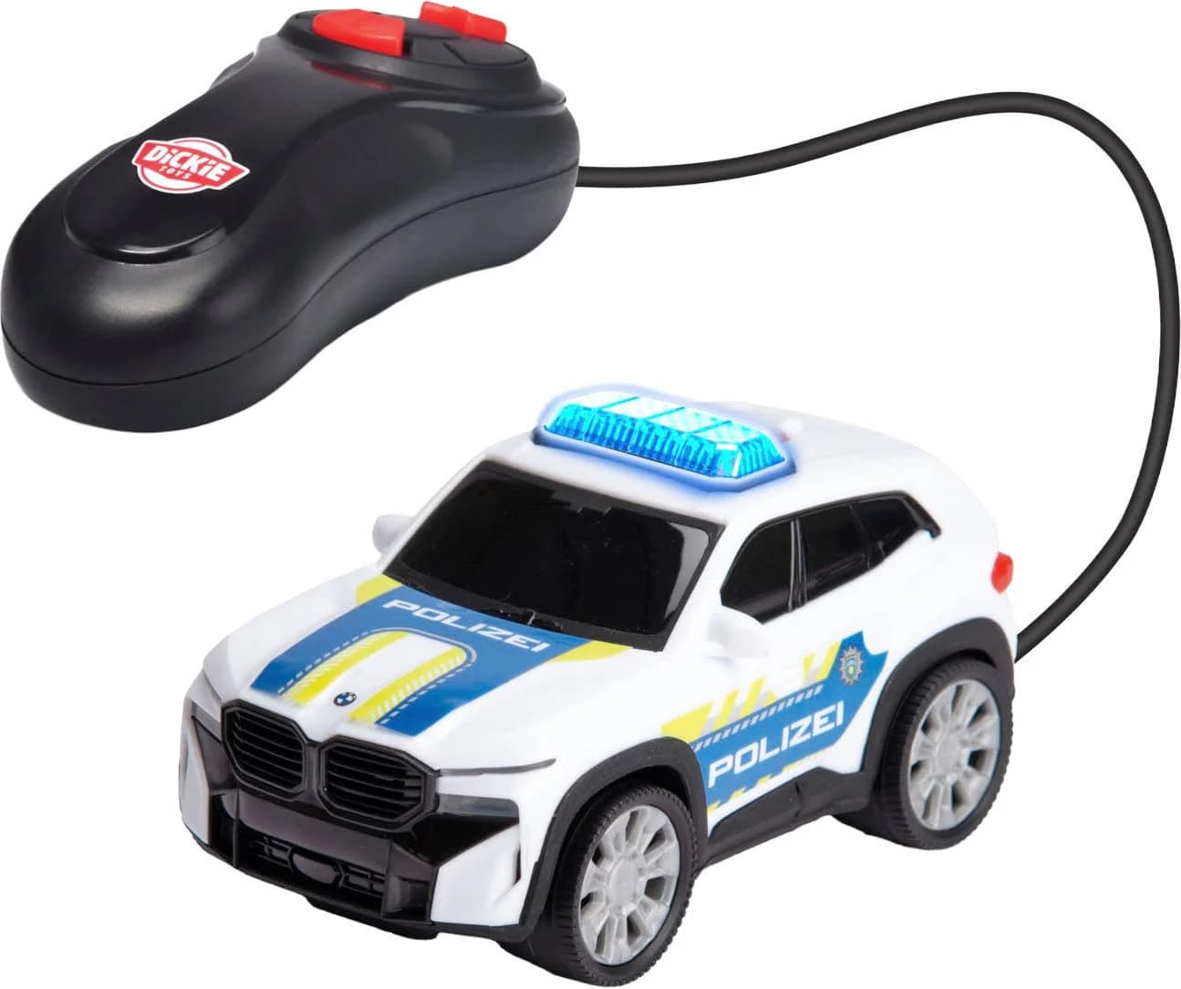 Dickie Toys BMW XM Police Racer Spielzeugauto mit Licht und Fernsteuerung - Bild 2
