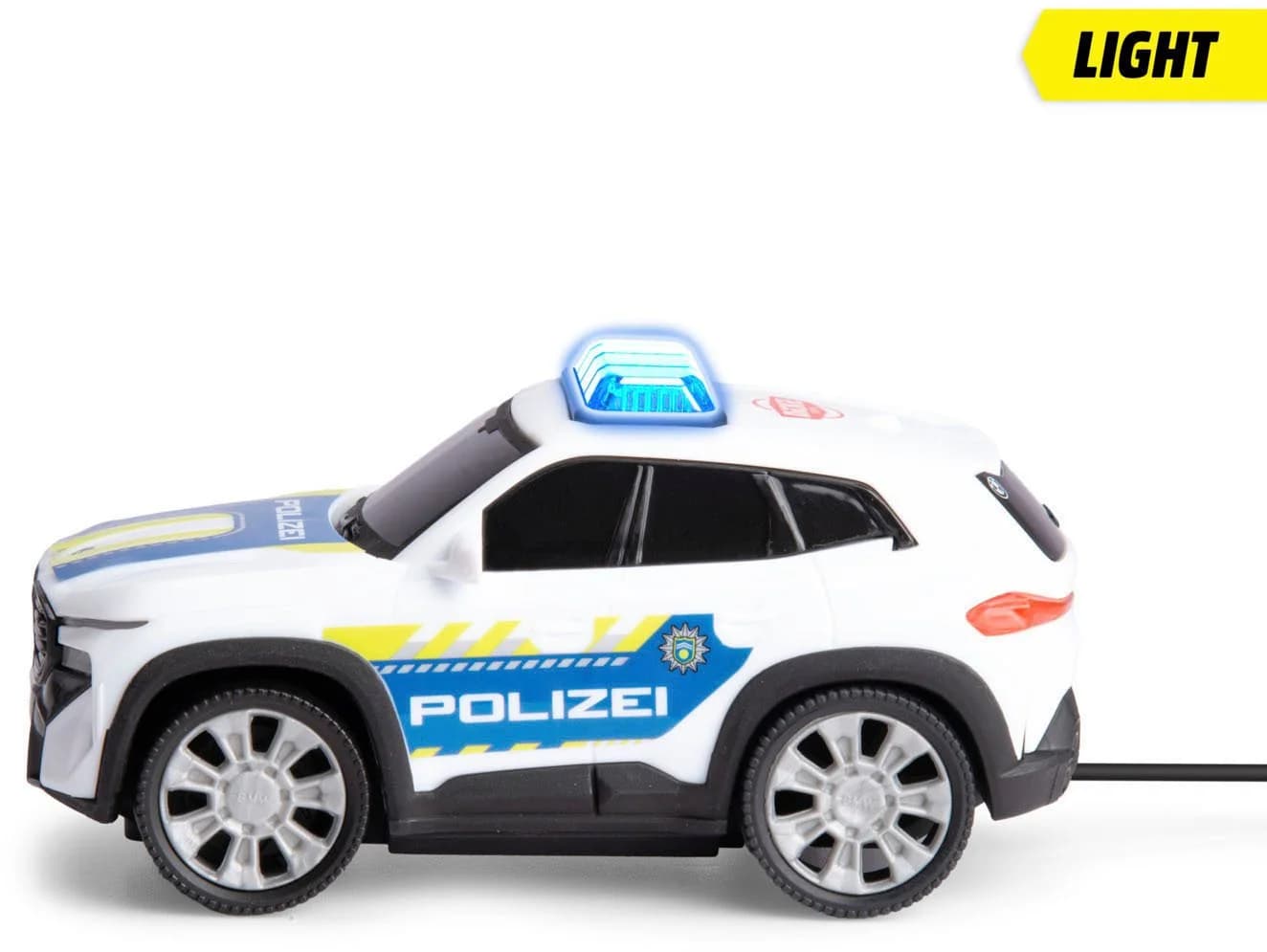 Dickie Toys BMW XM Police Racer Spielzeugauto mit Licht und Fernsteuerung - Bild 4