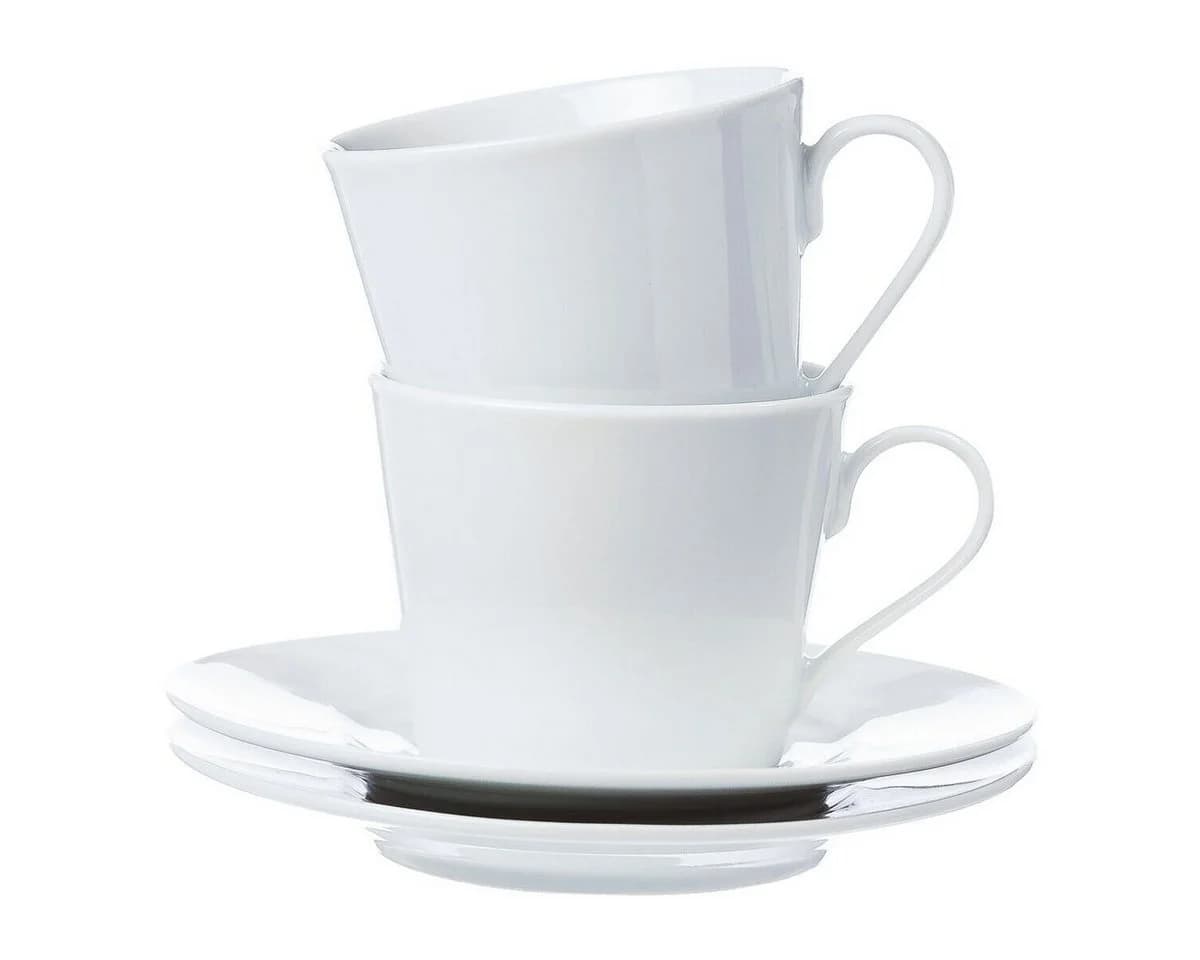 Ritzenhoff & Breker Kaffeeservice Bianco 4-tlg. Weiß Porzellan - Bild 2
