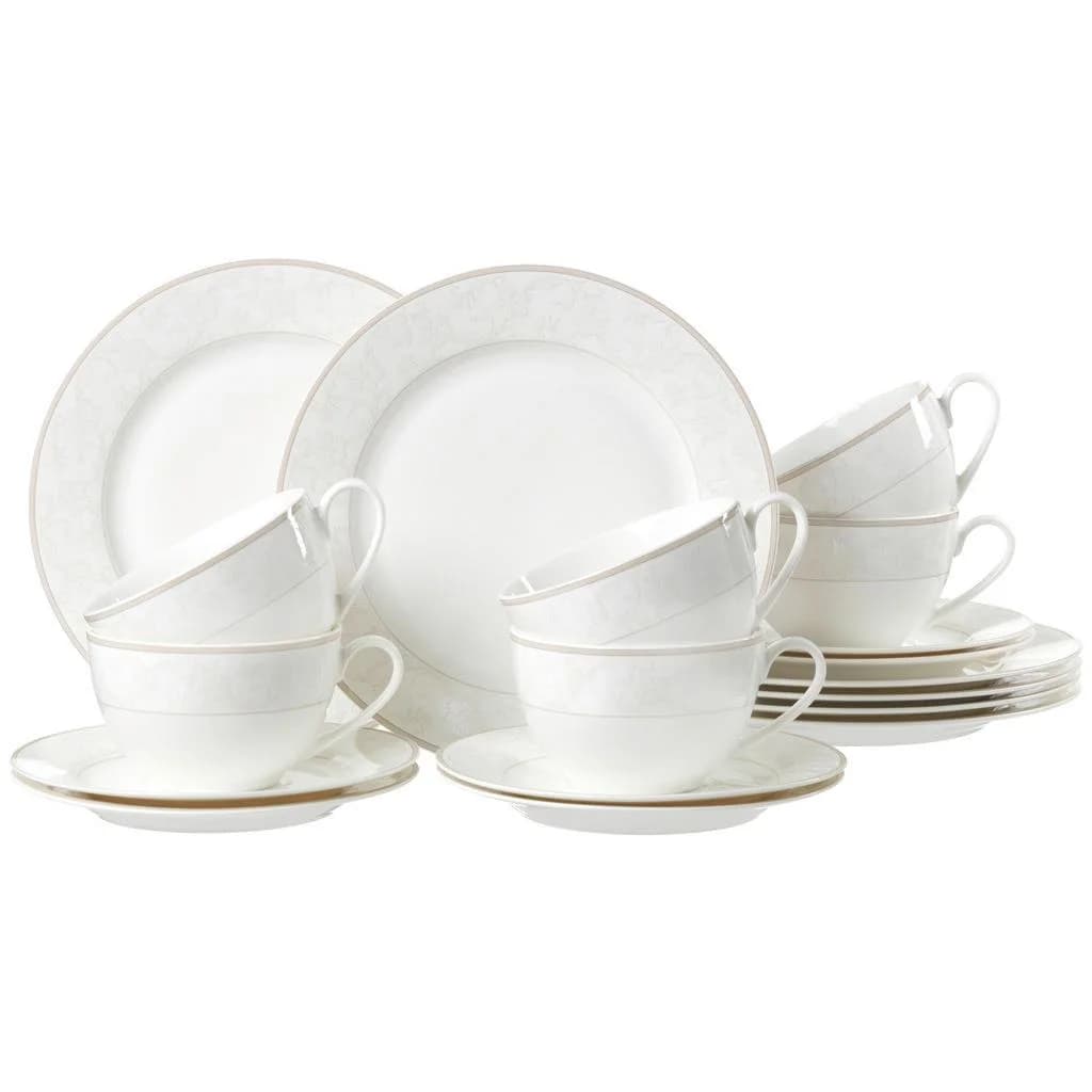 Ritzenhoff Breker Kaffeeservice Isabella Beige 18-teilig Keramik - Bild 2