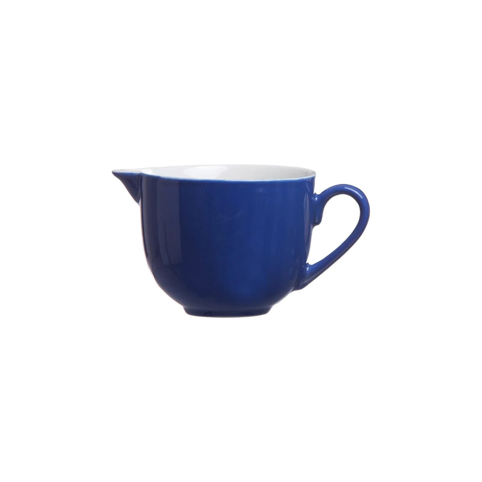 Milchkännchen Doppio 180 ml Indigo Blau Porzellan