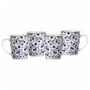 Ritzenhoff & Breker Royal Sakura Becher Set 4-tlg. Weiß/Blau Keramik Bild 1