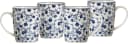 Ritzenhoff & Breker Royal Sakura Becher Set 4-tlg. Weiß/Blau Keramik Bild 2