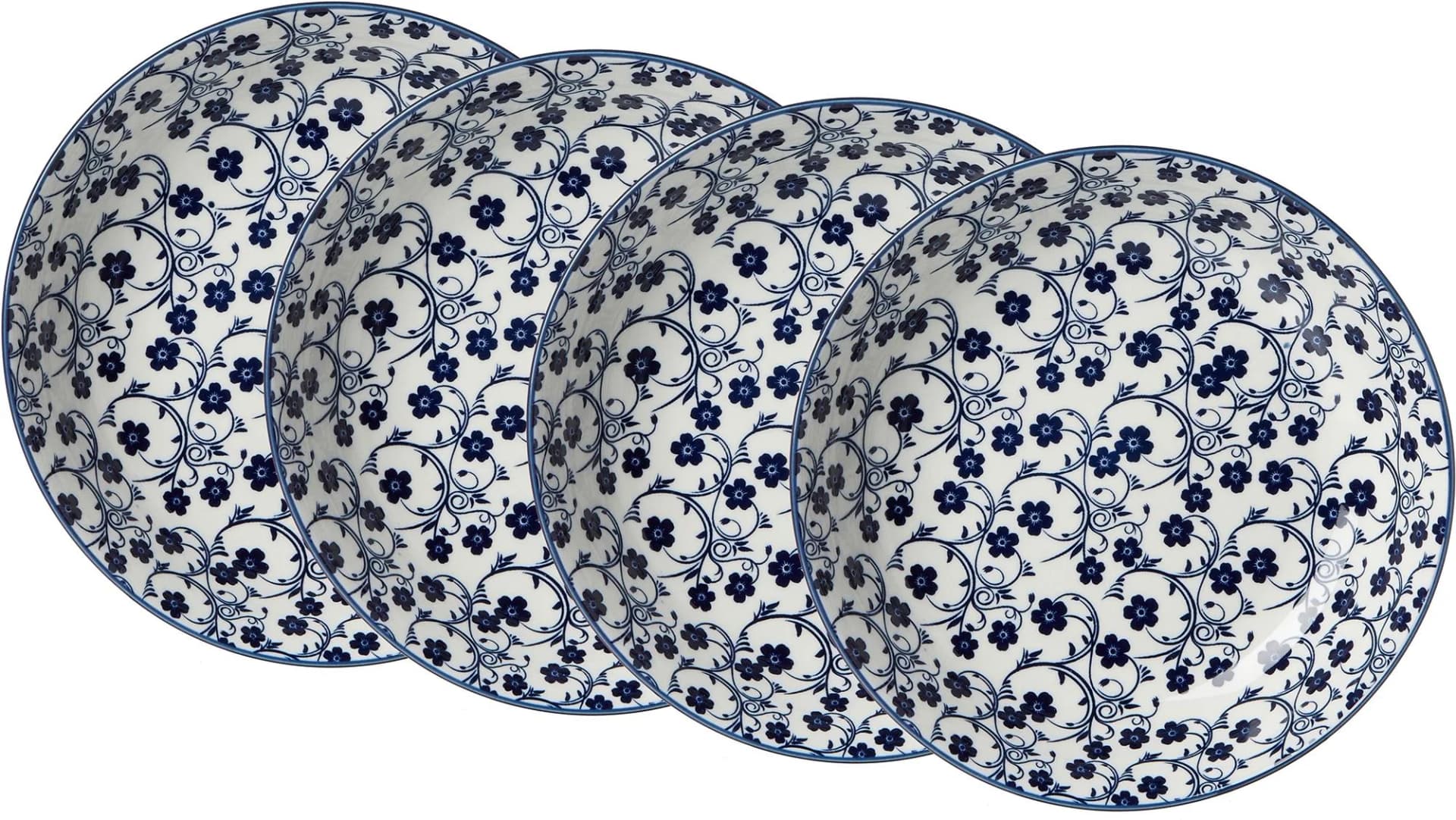 Ritzenhoff & Breker Suppenteller Royal Sakura Blau-Weiß Keramik - Bild 2