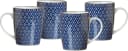 Ritzenhoff & Breker Royal Reiko Becher Set 4-teilig Weiß/Blau Keramik Bild 2