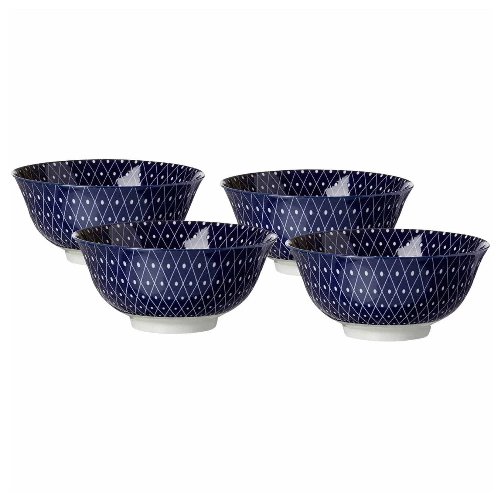 Ritzenhoff & Breker Müslischalen Royal Reiko 4er Set Blau 15,5 cm
