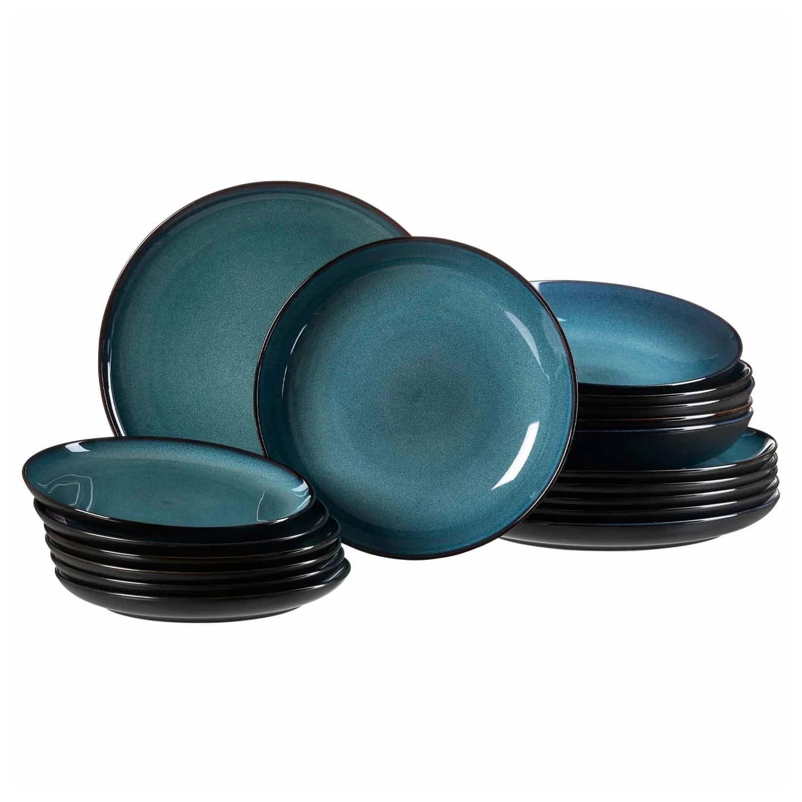 Tafelservice Ritzenhoff & Breker Bali Blau 18-tlg. Steinzeug