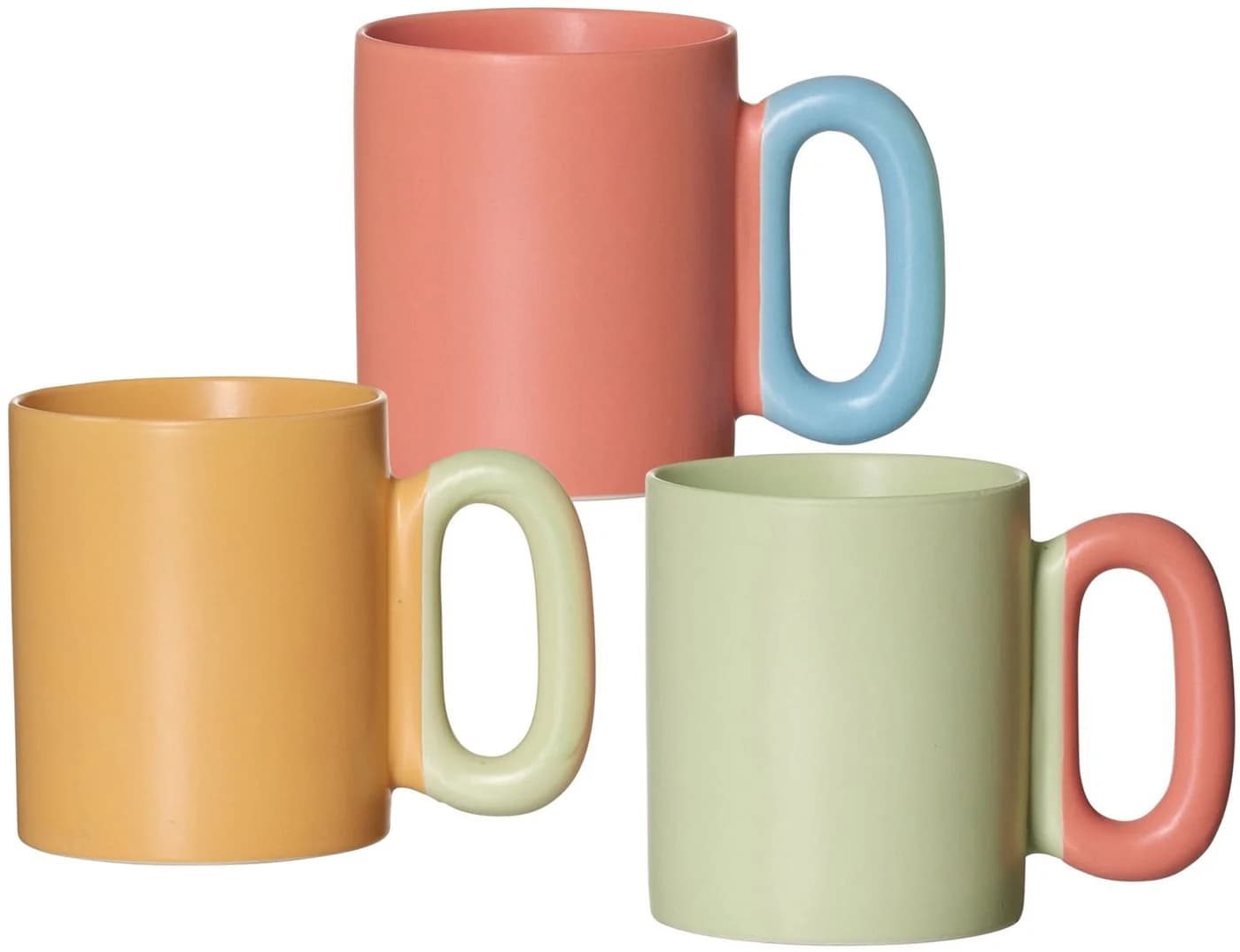 Ritzenhoff & Breker Becher Spring 3er-Set Bunt Porzellan - Bild 2