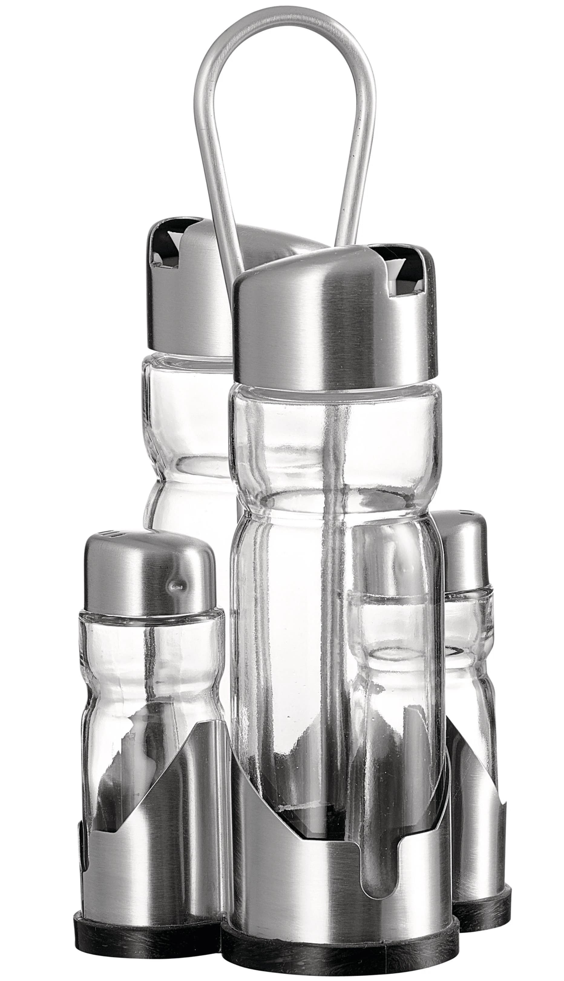 RITZENHOFF & BREKER Menage-Set Basic silberfarben mit Gestell