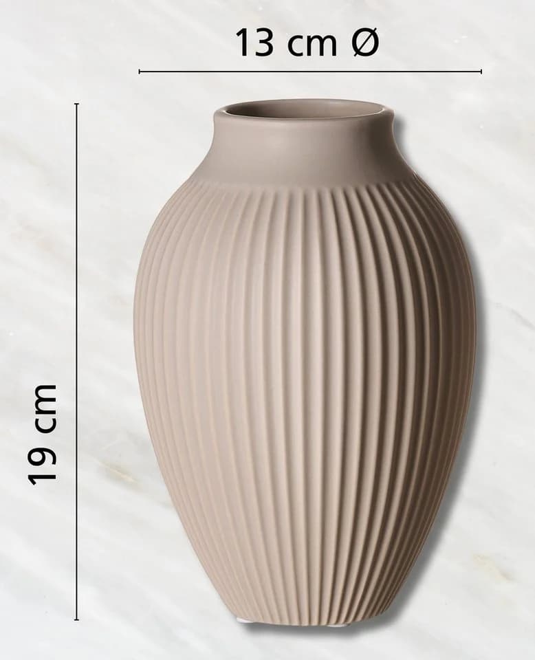 Ritzenhoff & Breker Tischvase Alsta Weiß Grau Beige - Bild 4